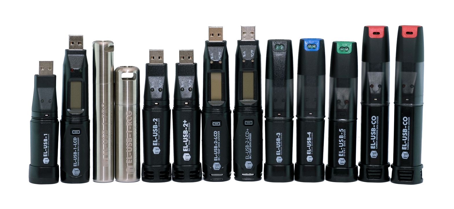 USB Dataloggers from Process Parameters