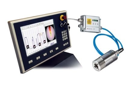 New video IR temperature pyrometer allow a parallel use of video and crosshair laser aiming from Process Parameters Ltd