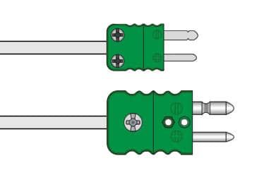 thermocouple temperature sensors from Process Parameters with wire colour code explained to aid identification
