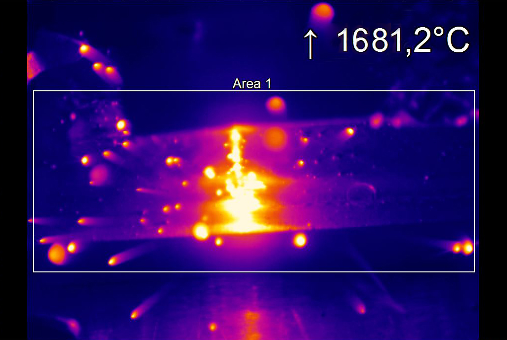 Thermal Imaging Camera showing the benefits used in laser application