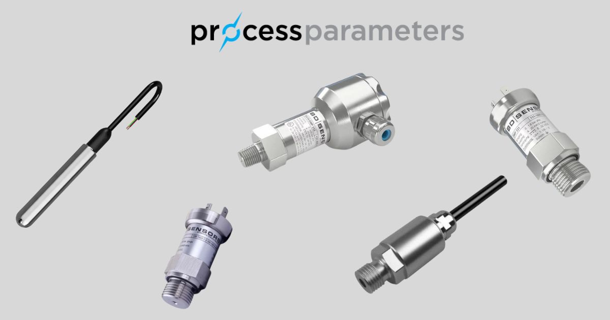 Industrial pressure transmitters from Process Parameters