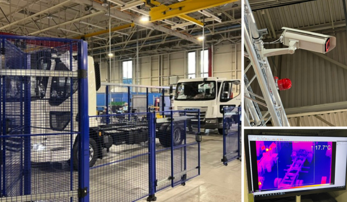 Thermal Imaging Cameras in Truck Manufacturing